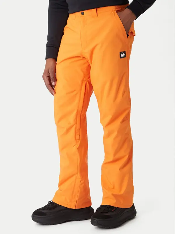 Quiksilver Quiksilver Snowboard hlače Estate EQYTP03237 Narančasta Slim Fit