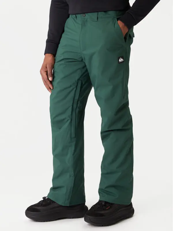 Quiksilver Quiksilver Snowboard hlače Estate EQYTP03237 Zelena Slim Fit