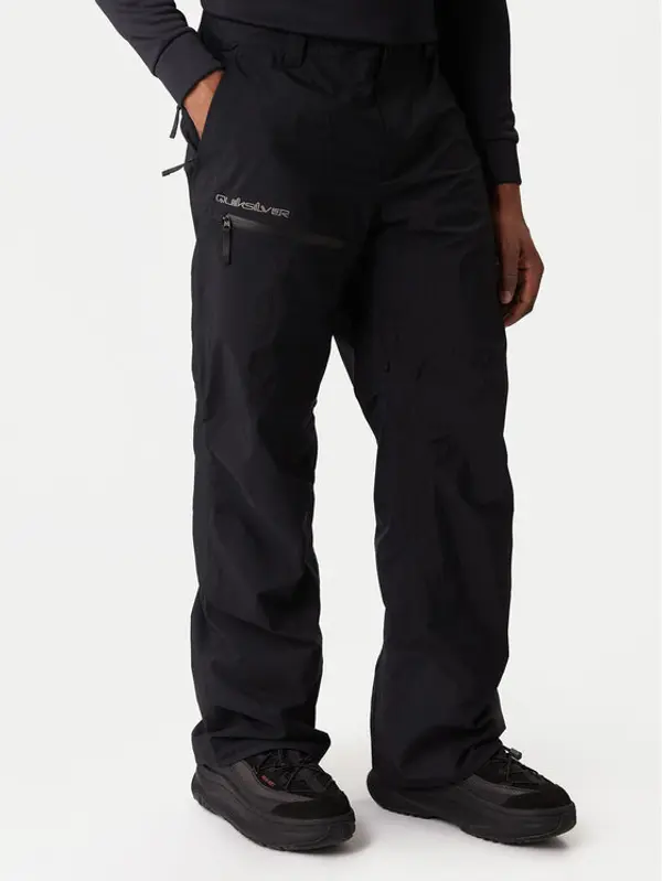 Quiksilver Quiksilver Snowboard hlače Forever Stretch EQYTP03238 Crna Modern Fit