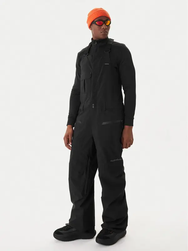 Quiksilver Quiksilver Snowboard hlače Paramo Stretch EQYTP03244 Crna Regular Fit
