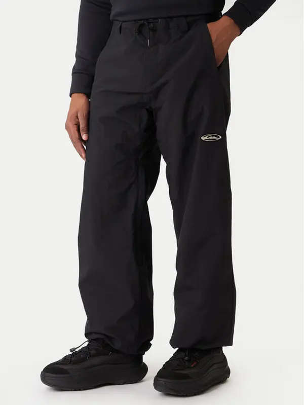 Quiksilver Quiksilver Snowboard hlače Snow Down EQYTP03233 Crna Relaxed Fit