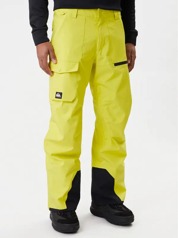 Quiksilver Quiksilver Snowboard hlače Utility EQYTP03235 Žuta Modern Fit