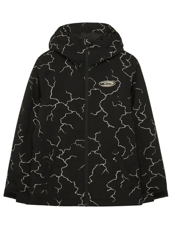 Quiksilver Quiksilver Snowboard jakna High In The Hood EQBTJ03209 Crna Regular Fit