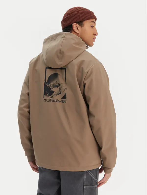 Quiksilver Quiksilver Snowboard jakna Live For The Dream EQYJK04185 Bež Regular Fit
