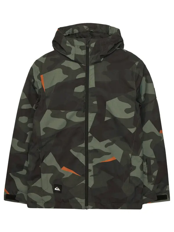 Quiksilver Quiksilver Snowboard jakna Mission EQBTJ03199 Zelena Regular Fit