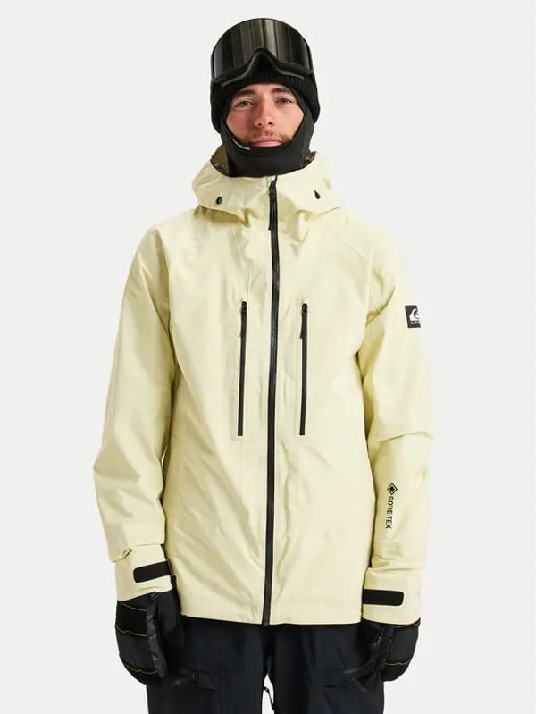 Quiksilver Quiksilver Snowboard jakna Pro Path Stretch Goretex Jk EQYTJ03508 Žuta Modern Fit