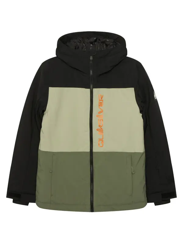 Quiksilver Quiksilver Snowboard jakna Side Hit EQBTJ03195 Zelena Regular Fit