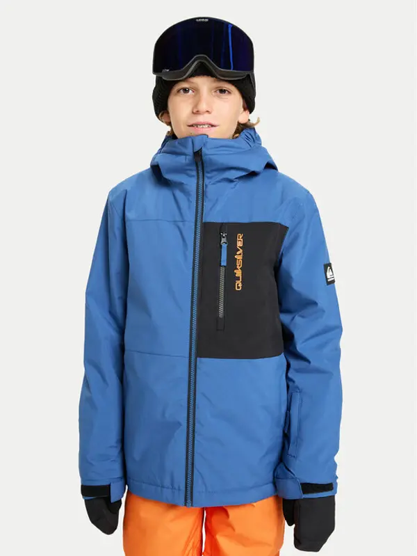 Quiksilver Quiksilver Snowboard jakna Side Hit Solid EQBTJ03221 Plava Regular Fit