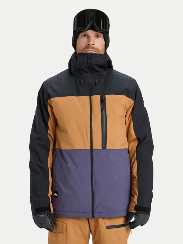 Quiksilver Quiksilver Snowboard jakna Sycamore Block EQYTJ03503 Šarena Modern Fit