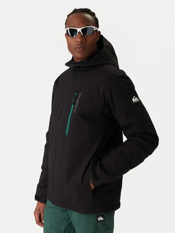 Quiksilver Quiksilver Snowboard jakna Titano JK EQYTJ03513 Crna Relaxed Fit