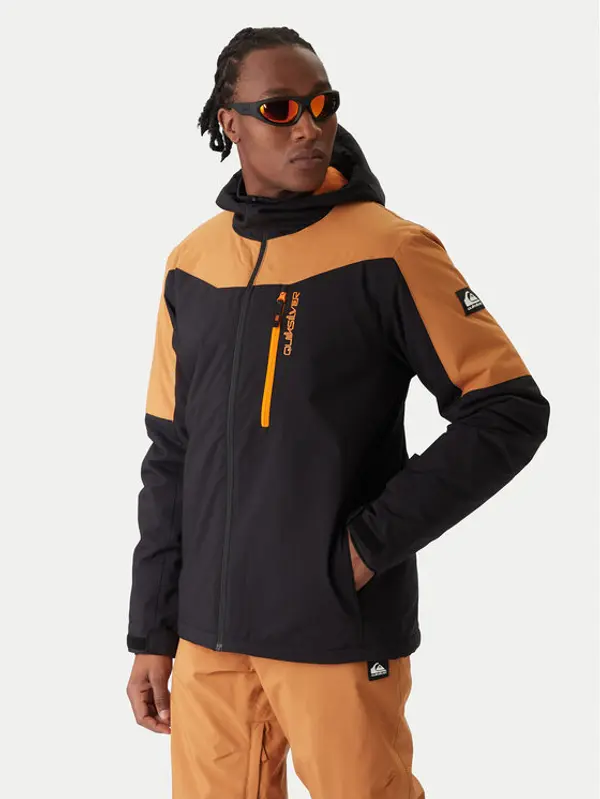 Quiksilver Quiksilver Snowboard jakna Titano JK EQYTJ03513 Crna Relaxed Fit
