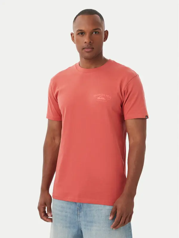 Quiksilver Quiksilver T-shirt Anchor EQYZT08178 Žuta Regular Fit
