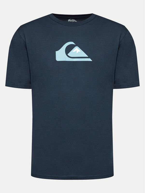 Quiksilver Quiksilver T-shirt Comp Logo EQYZT07658 Tamnoplava Regular Fit