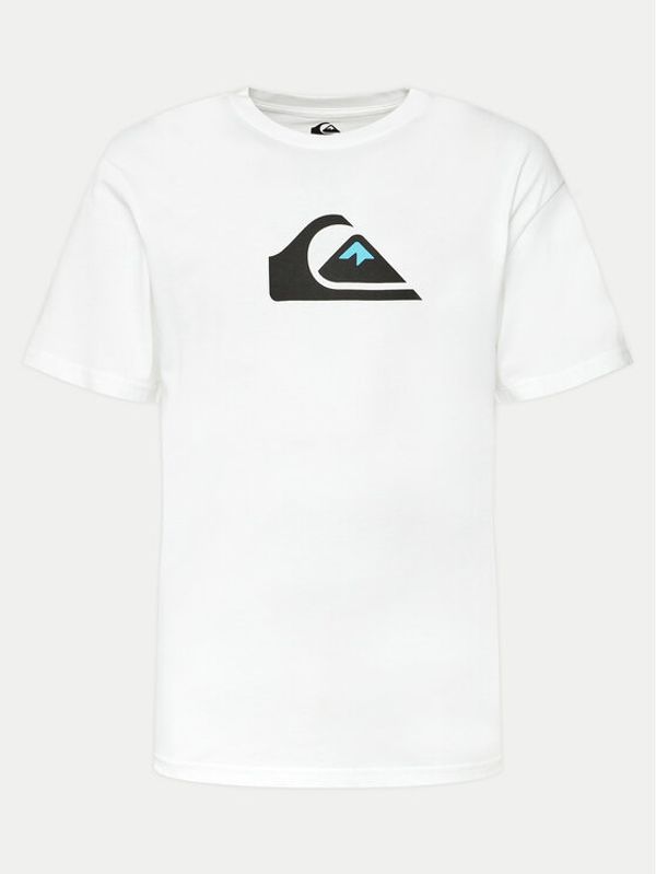 Quiksilver Quiksilver T-shirt Complogo EQYZT07658 Bijela Regular Fit