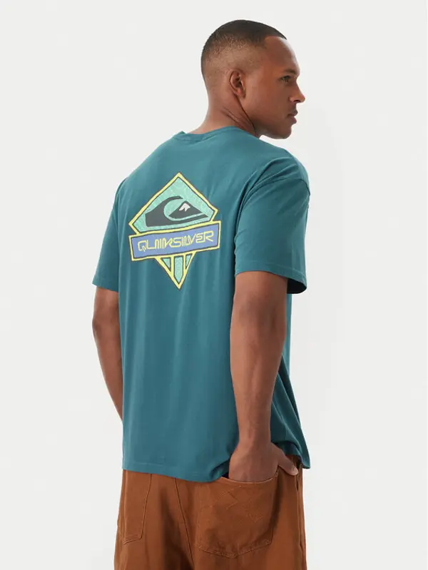 Quiksilver Quiksilver T-shirt Crystal Jet EQYZT08023 Plava Regular Fit