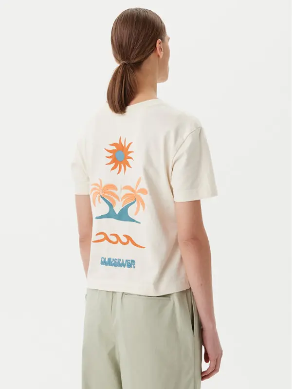 Quiksilver Quiksilver T-shirt EQWZT03181 Bež