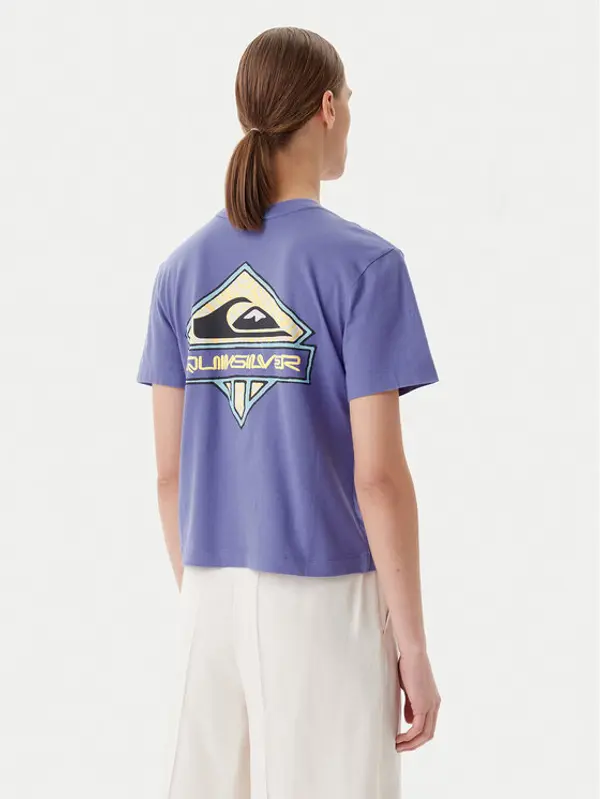 Quiksilver Quiksilver T-shirt EQWZT03181 Ljubičasta