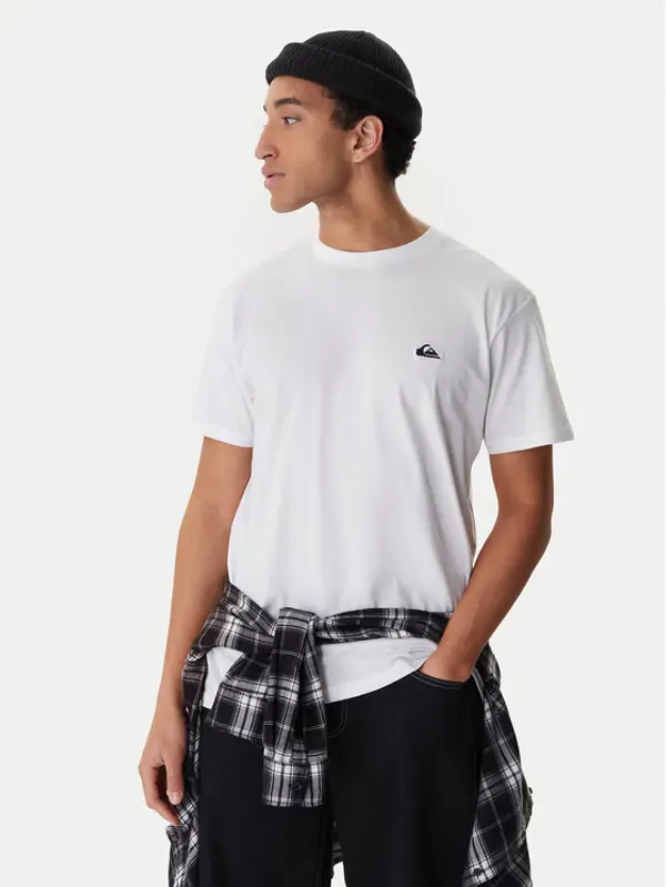 Quiksilver Quiksilver T-shirt EQYZT07711 Bijela Regular Fit