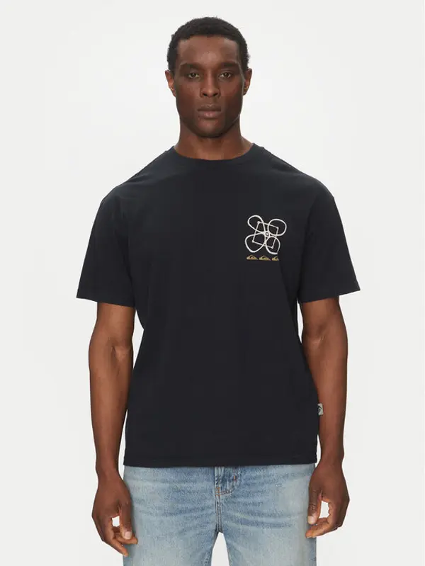 Quiksilver Quiksilver T-shirt EQYZT08032 Crna Oversize