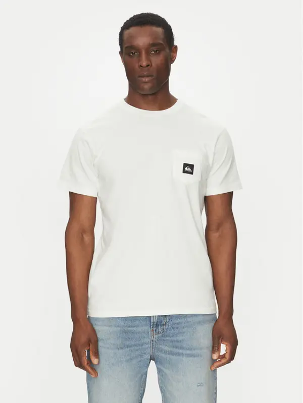 Quiksilver Quiksilver T-shirt EQYZT08035 Bijela Regular Fit