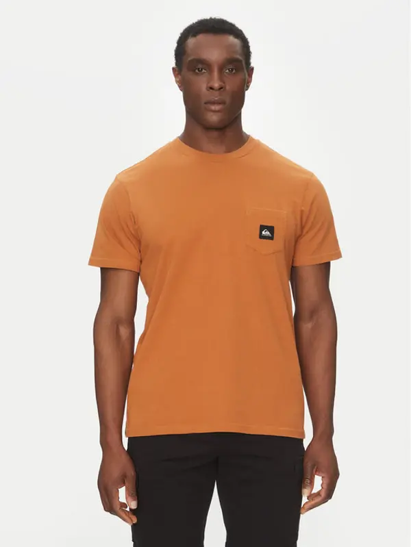 Quiksilver Quiksilver T-shirt EQYZT08035 Smeđa Regular Fit