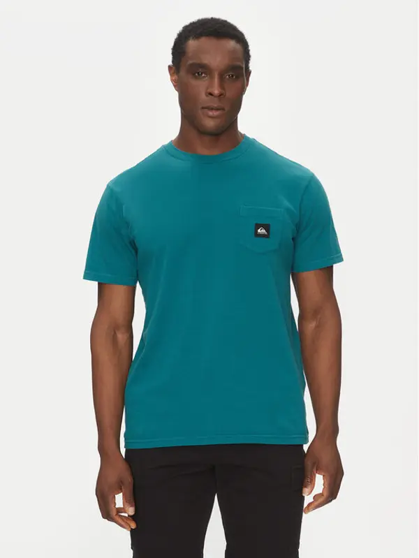 Quiksilver Quiksilver T-shirt EQYZT08035 Zelena Regular Fit