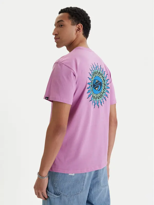 Quiksilver Quiksilver T-shirt EQYZT08046 Ljubičasta Regular Fit