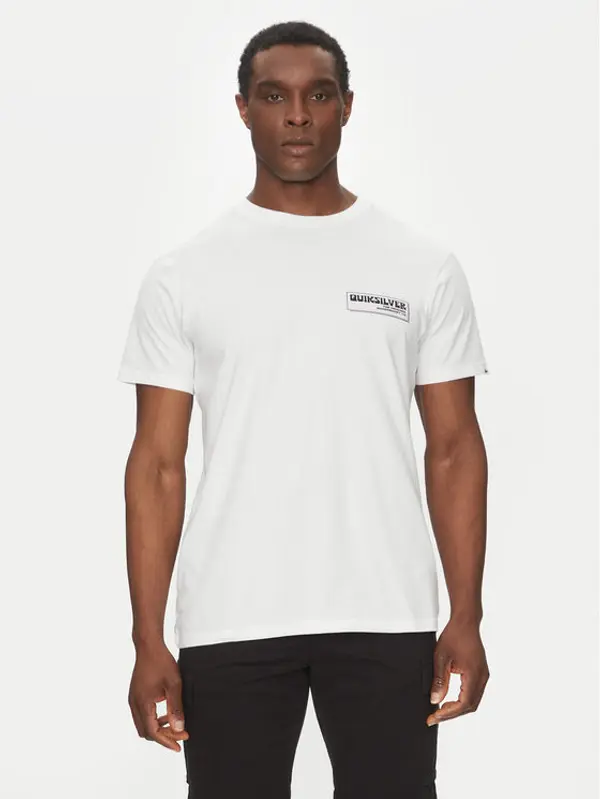 Quiksilver Quiksilver T-shirt EQYZT08095 Bijela Regular Fit