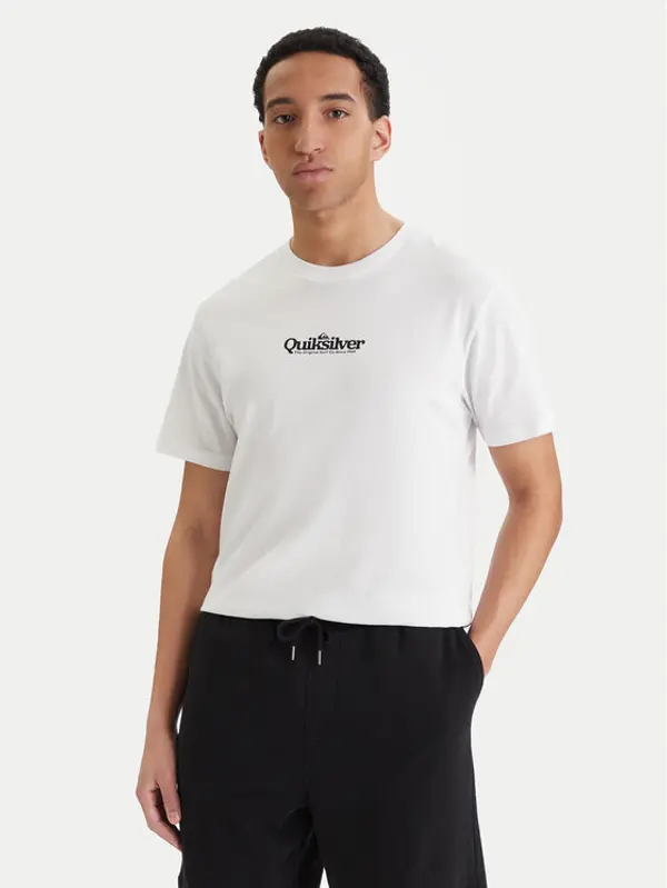 Quiksilver Quiksilver T-shirt EQYZT08174 Bijela Regular Fit