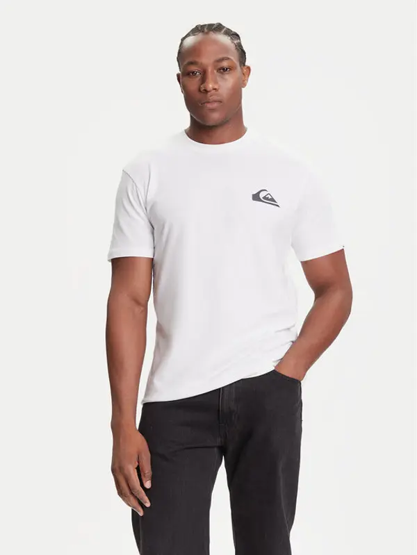 Quiksilver Quiksilver T-shirt EQYZT08181 Bijela Regular Fit