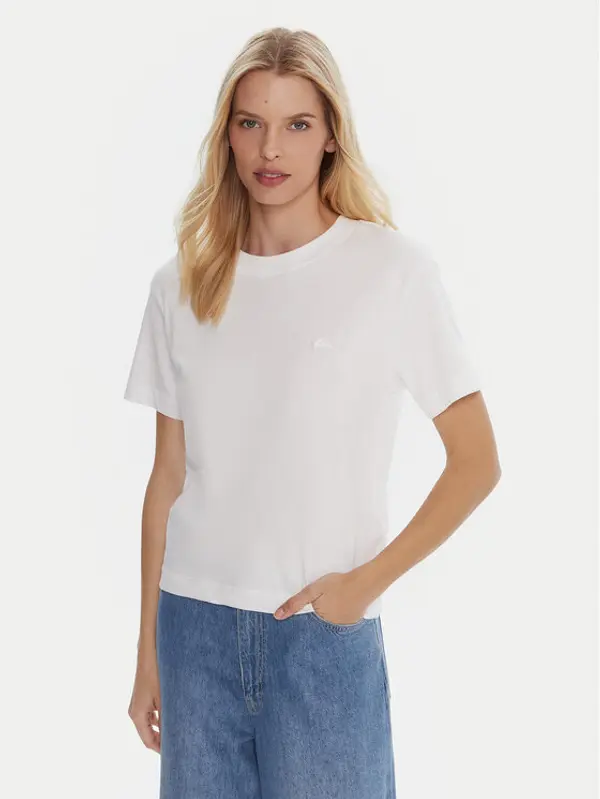 Quiksilver Quiksilver T-shirt Essential EQWZT03196 Bijela Regular Fit