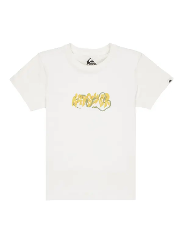 Quiksilver Quiksilver T-shirt Ev Bloomsday EQKZT03570 Bijela Regular Fit