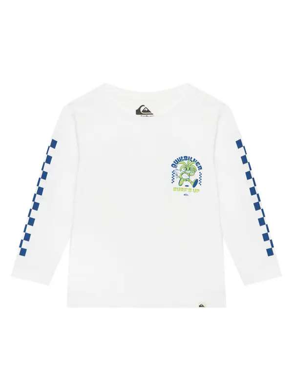 Quiksilver Quiksilver T-shirt Ev Bloomsday EQKZT03572 Bijela Regular Fit