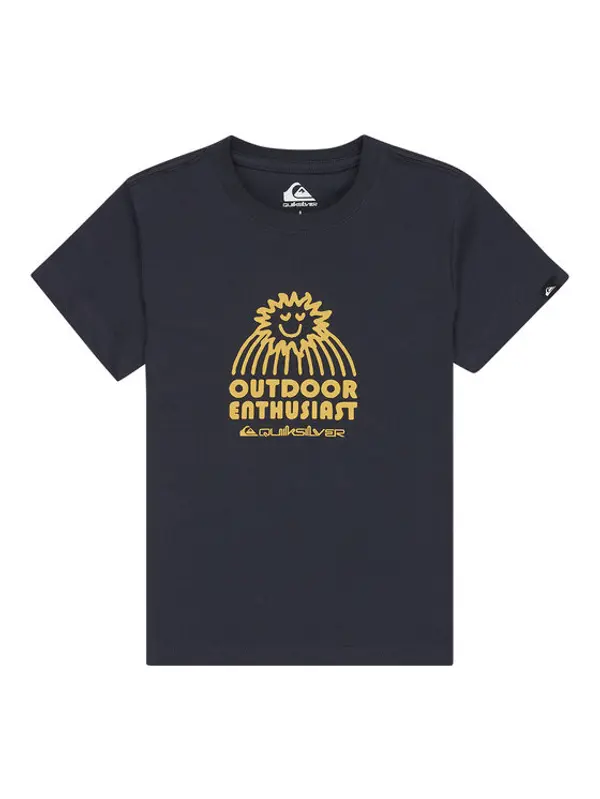 Quiksilver Quiksilver T-shirt Ev Spot On EQKZT03571 Tamnoplava Regular Fit