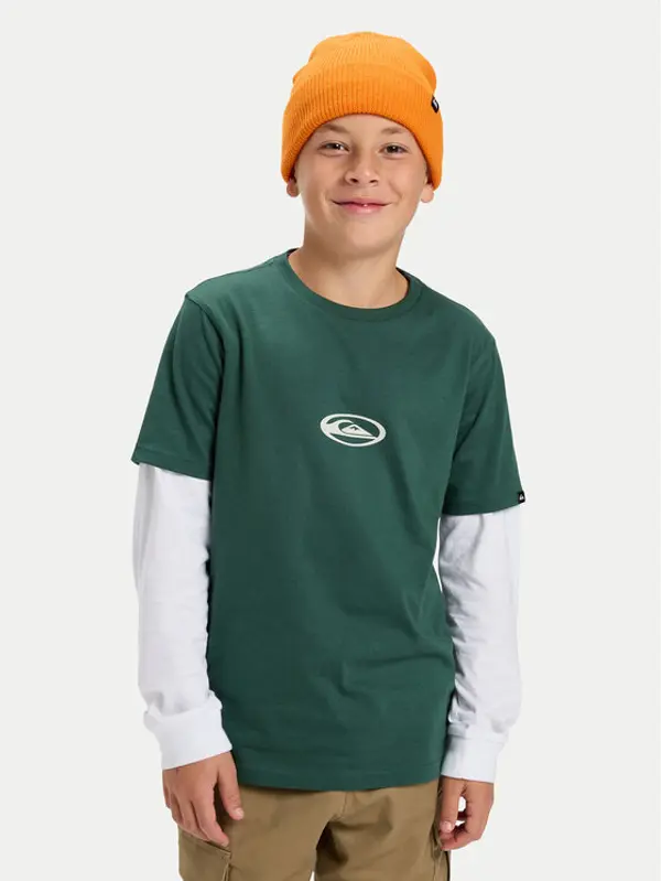 Quiksilver Quiksilver T-shirt Hw Welcome All EQBZT04913 Šarena Regular Fit