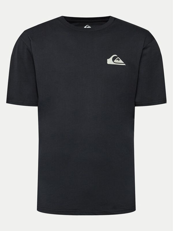 Quiksilver Quiksilver T-shirt Mw Mini Logo EQYZT07657 Crna Regular Fit