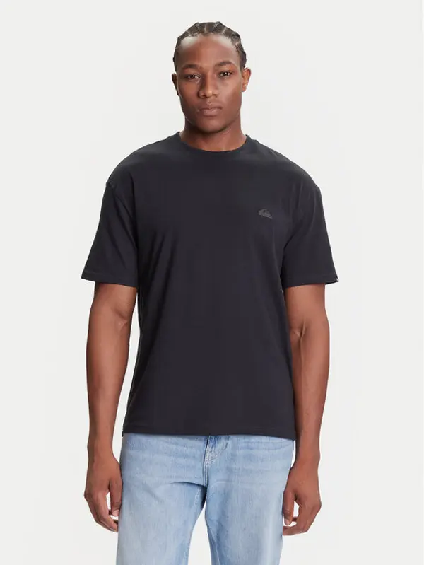 Quiksilver Quiksilver T-shirt Salt Water Ss EQYZT08204 Crna Regular Fit