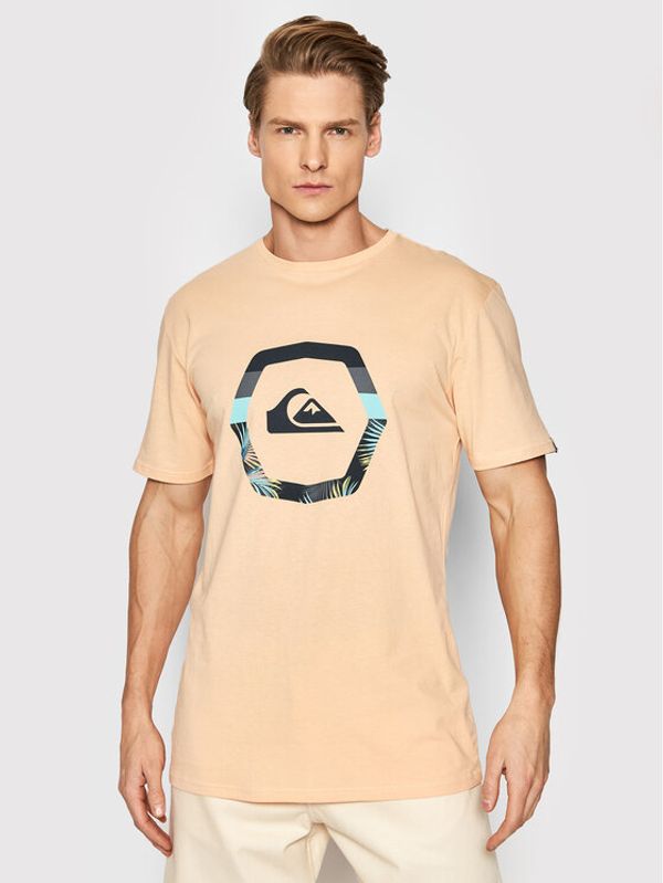 Quiksilver Quiksilver T-shirt Uprise EQYZT06663 Narančasta Regular Fit