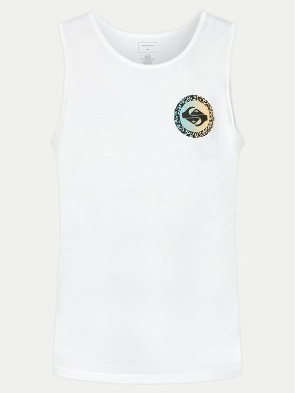 Quiksilver Quiksilver Tank top Long Fade EQYZT07663 Bijela Regular Fit