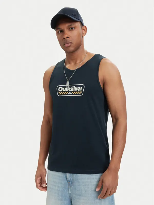 Quiksilver Quiksilver Tank top Starting Grid EQYZT08309 Tamnoplava Regular Fit