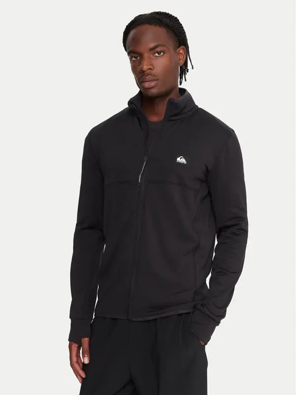 Quiksilver Quiksilver Tehnička majica dugih rukava Steep Point EQYPF03078 Crna Slim Fit