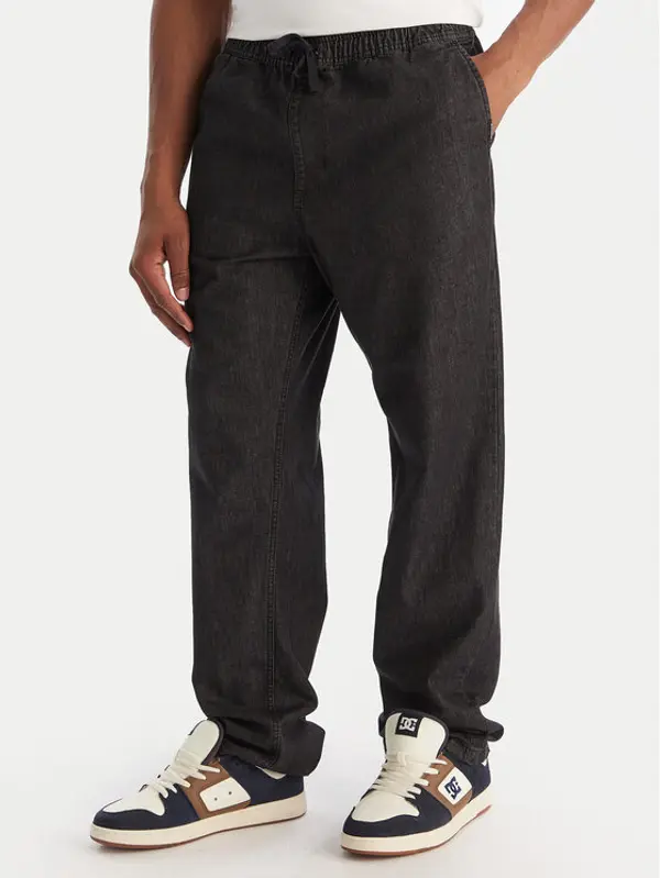 Quiksilver Quiksilver Traperice Taxer EQYDP03494 Crna Loose Fit