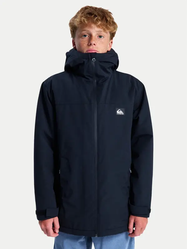 Quiksilver Quiksilver Zimska jakna Overcast 3K EQBJK03341 Crna Regular Fit