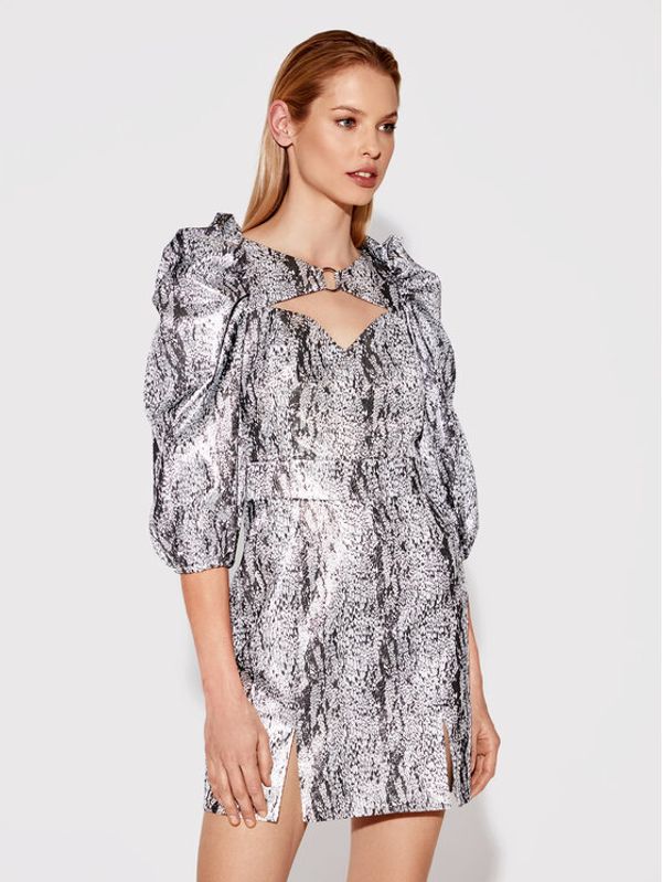 Rage Age Rage Age Koktel haljina Arete 2 Crna Slim Fit