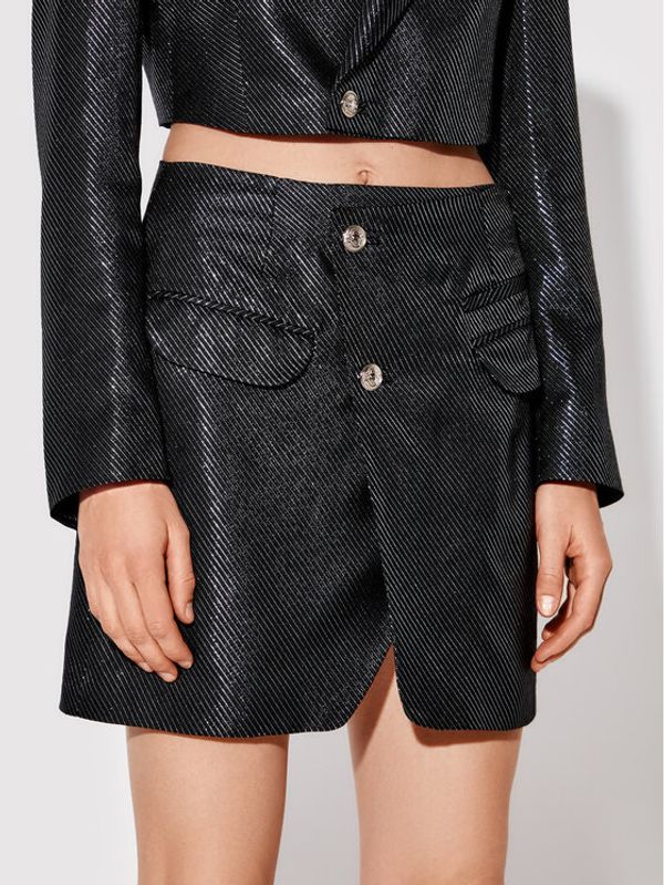 Rage Age Rage Age Mini suknja Arche 2 Crna Slim Fit