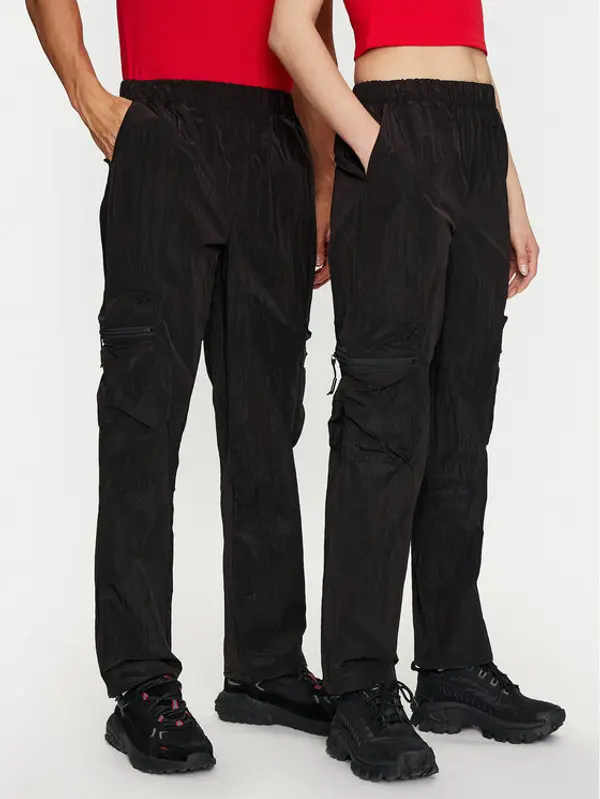 Rains Rains Hlače Kano Pants Regular 19200 Crna Regular Fit