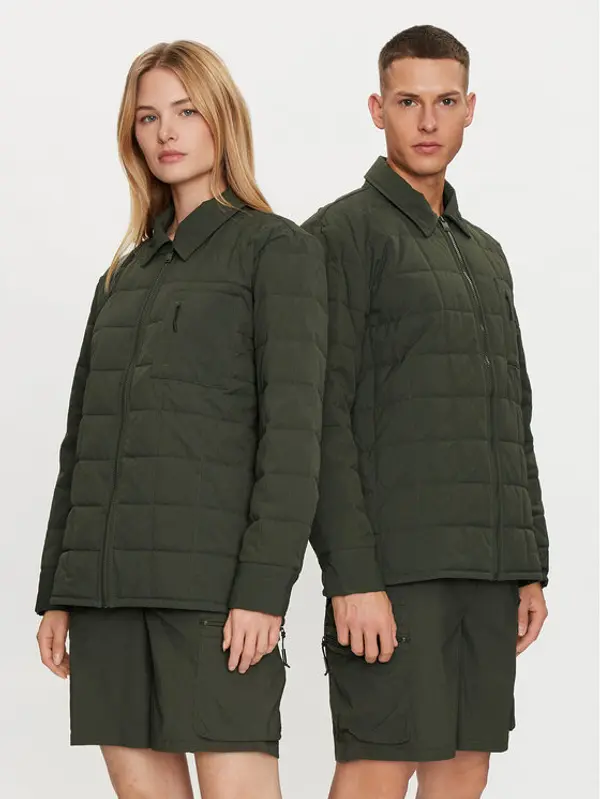 Rains Rains Košulja Giron Liner Overshirt T1 19420 Zelena Regular Fit