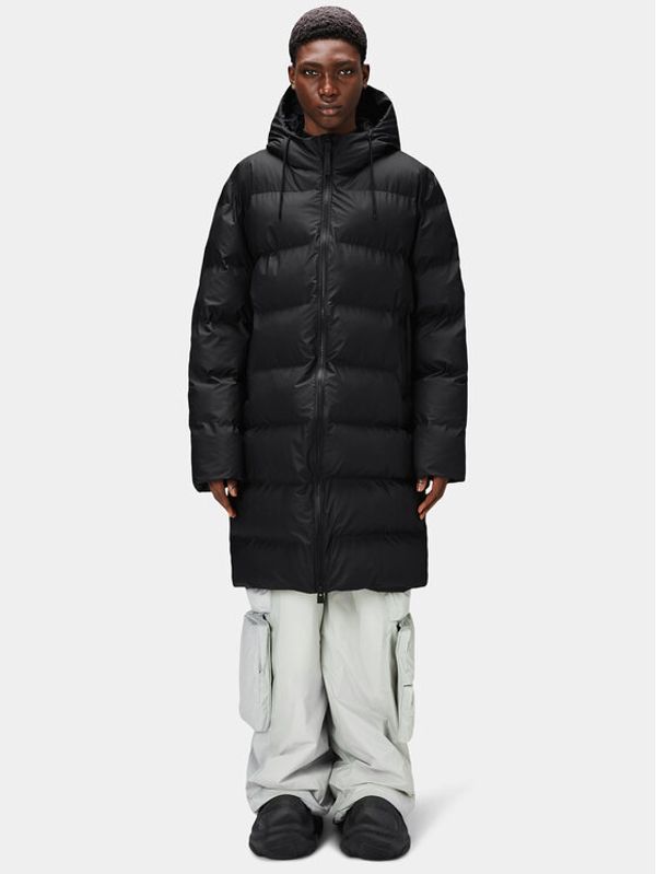 Rains Rains Pernata jakna 15130 Crna Regular Fit