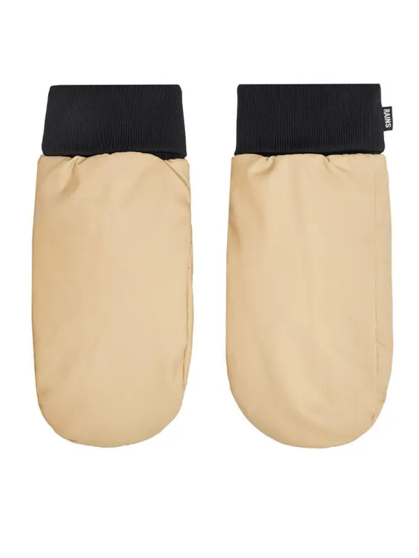 Rains Rains Rukavice Alta Puffer Mittens 16070 Bež