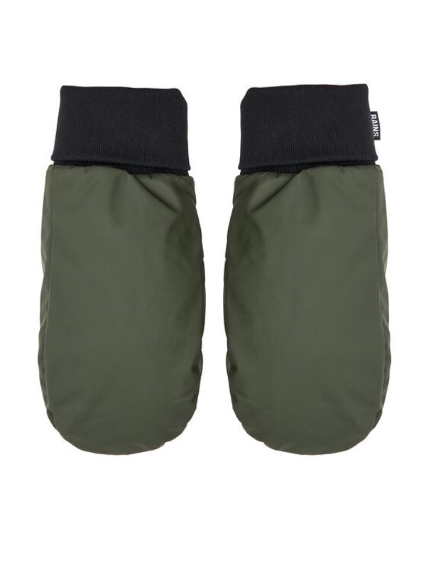Rains Rains Rukavice Alta Puffer Mittens 16070 Zelena